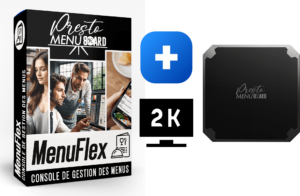 Abonnement PrestoMenuBoard : Starter